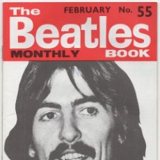 Revistas de música: THE BEATLES MONTHLY BOOK #55 FEBRUARY 1968 UK FAN MAGAZINE GEORGE HARRISON. Lote 346779558