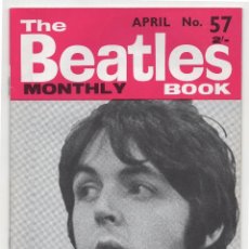 Revistas de música: THE BEATLES MONTHLY BOOK #57 APRIL 1968 UK FAN MAGAZINE PAUL MCCARTNEY JOHN LENNON. Lote 346780533