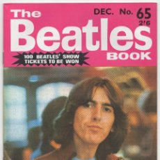 Revistas de música: THE BEATLES MONTHLY BOOK #65 DECEMBER 1968 UK FAN MAGAZINE GEORGE HARRISON WHITE ALBUM. Lote 346786053