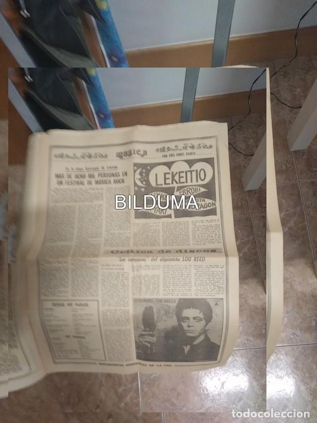 Riviste di musica: PERIODICO SUPLEMENTO LA VOZ DE ESPA&Ntilde;A 1979 / LEKEITIO LISKER -ERROBI -ORQUESTA MONDRAGON -YA YARI