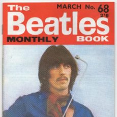 Revistas de música: THE BEATLES MONTHLY BOOK #68 MARCH 1969 UK FAN MAGAZINE GEORGE HARRISON LENNON. Lote 346914373