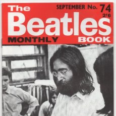 Revistas de música: THE BEATLES MONTHLY BOOK #74 SEPTEMBER 1969 UK MAGAZINE ABBEY ROAD JOHN LENNON. Lote 346916353