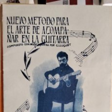 Revistas de música: NUEVO MÉTODO PARA EL ARTE DE ACOMPAÑAR EN LA GUITARRA. G. LLUQUET