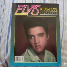 Revistas de música: ELVIS PRESLEY - LOTE DE REVISTAS ”ELVIS INTERNATIONAL FORUM” PUBLICADAS EN USA