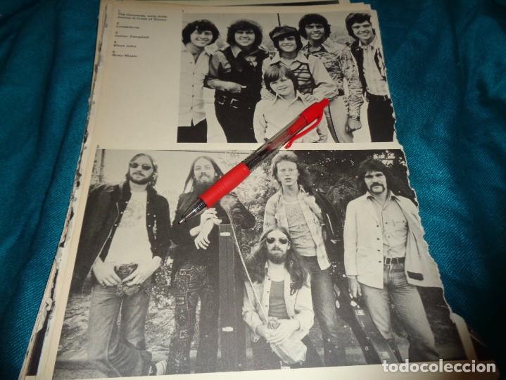 Music magazines: RECORTE : THE OSMONDS. LINDISFARNE. GREAT POP STARS, 1974