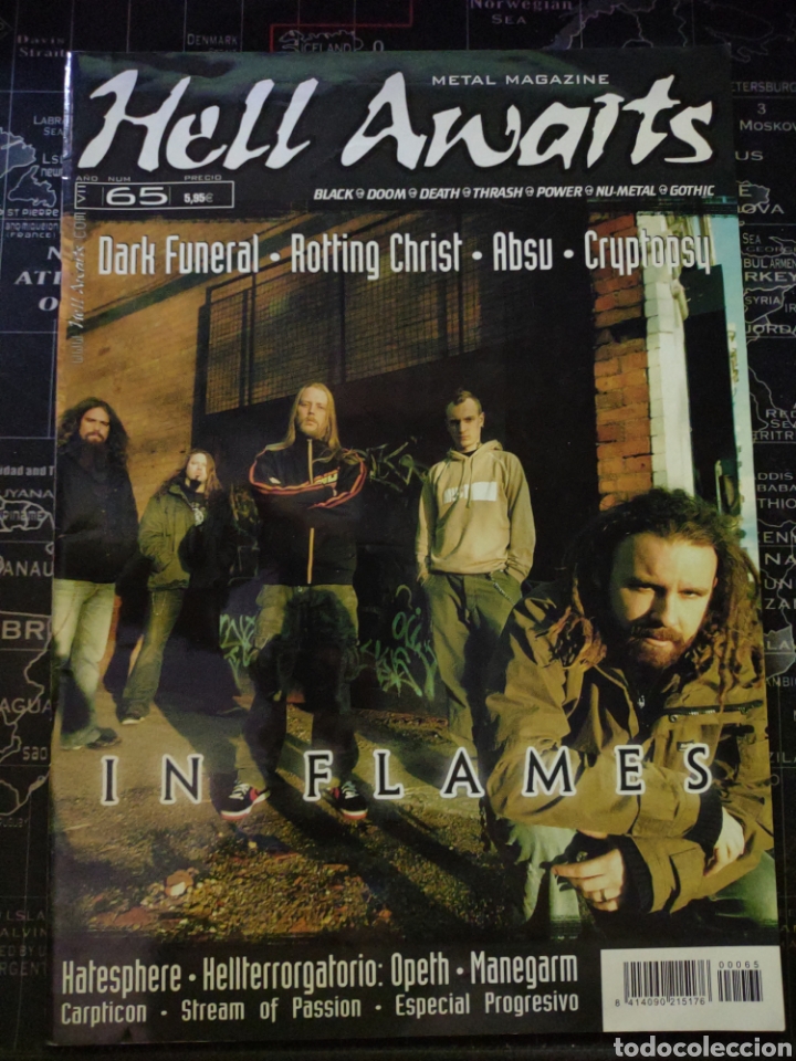 Revistas de m&uacute;sica: Hell awaits N&deg; 65 - Foto 1