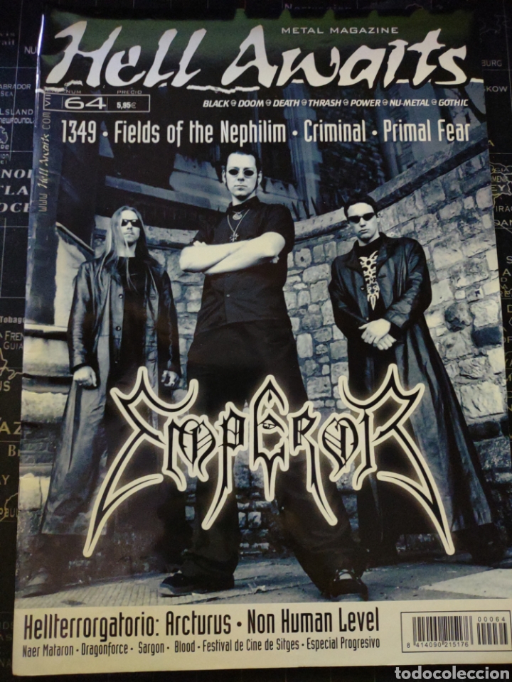 Revistas de m&uacute;sica: Hell awaits N&deg; 64 - Foto 1