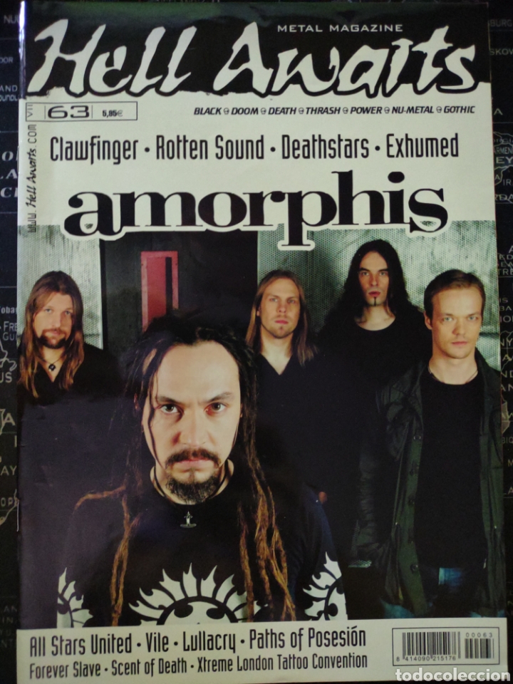 Revistas de m&uacute;sica: Hell awaits N&deg; 63 - Foto 1