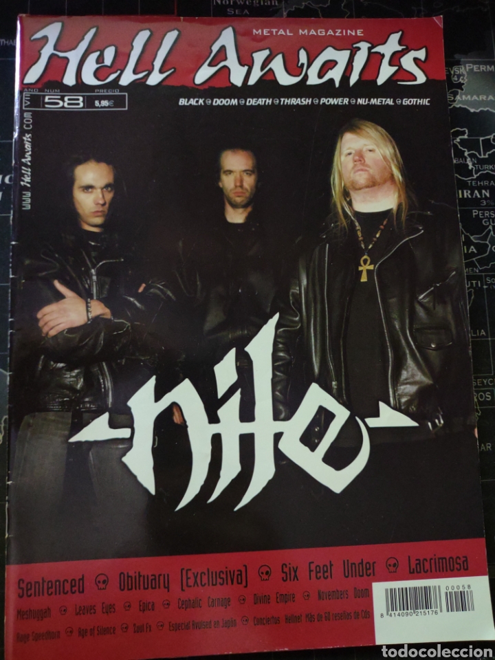 Revistas de m&uacute;sica: Hell awaits N&deg; 58 - Foto 1