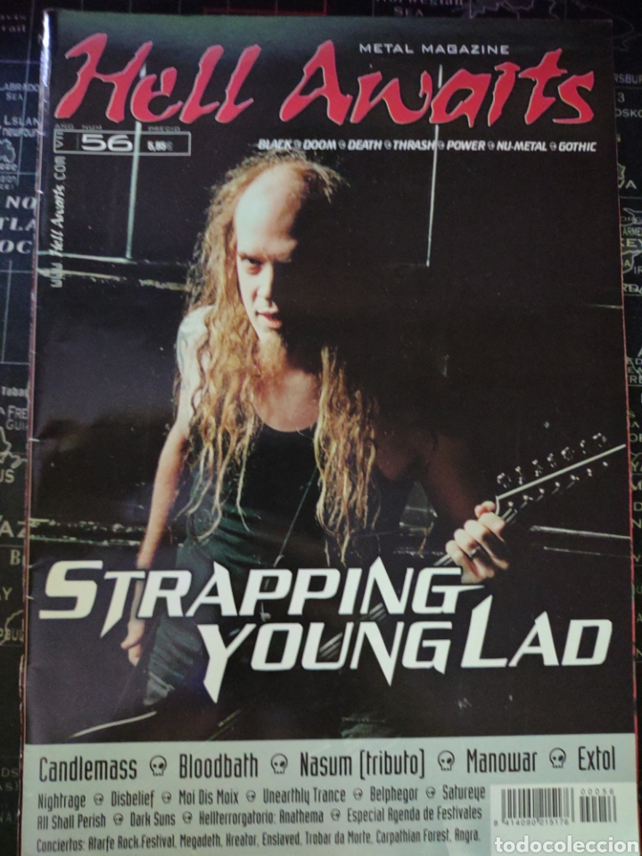Revistas de m&uacute;sica: Hell awaits N&deg; 56 - Foto 1