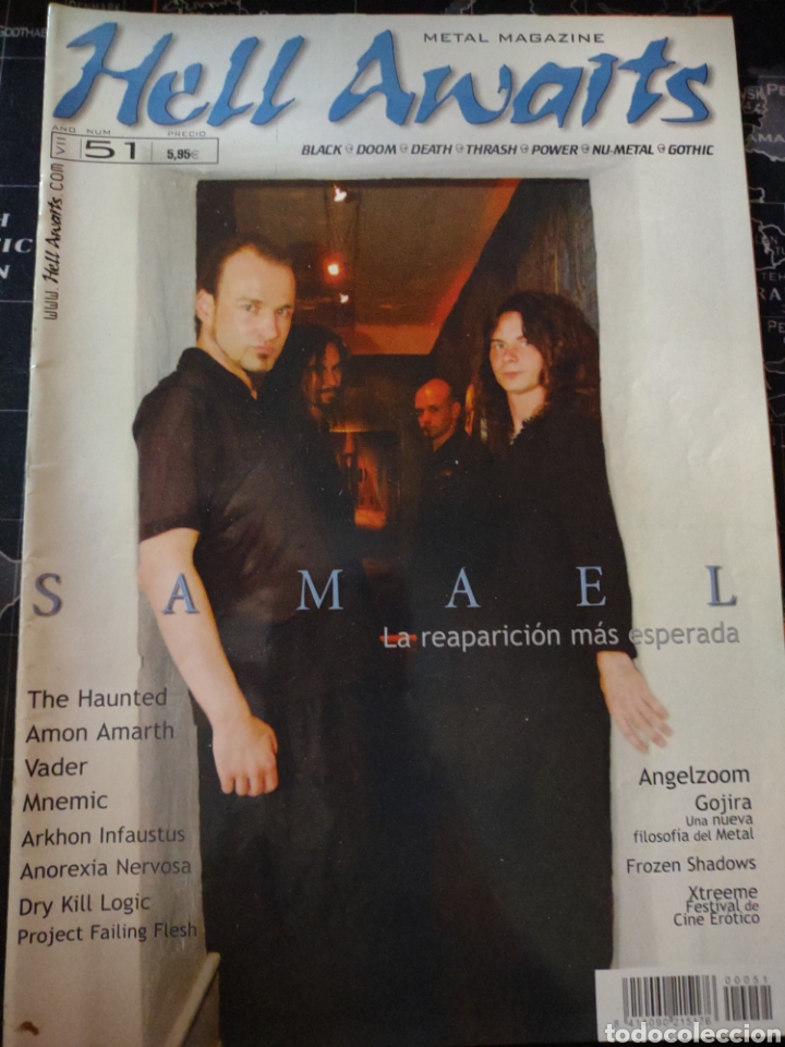 Revistas de m&uacute;sica: Hell awaits N&deg; 51 - Foto 1