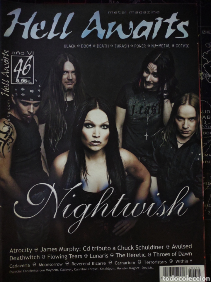 Revistas de m&uacute;sica: Hell awaits N&deg; 46 - Foto 1