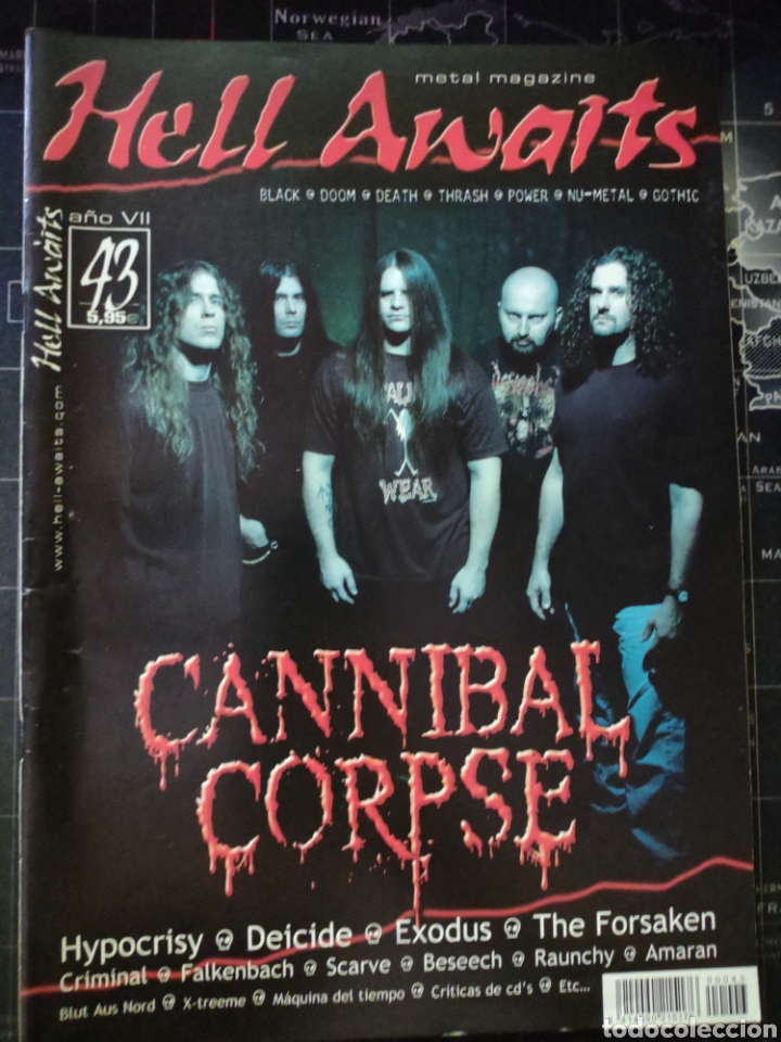 Revistas de m&uacute;sica: Hell awaits N&deg; 43 - Foto 1