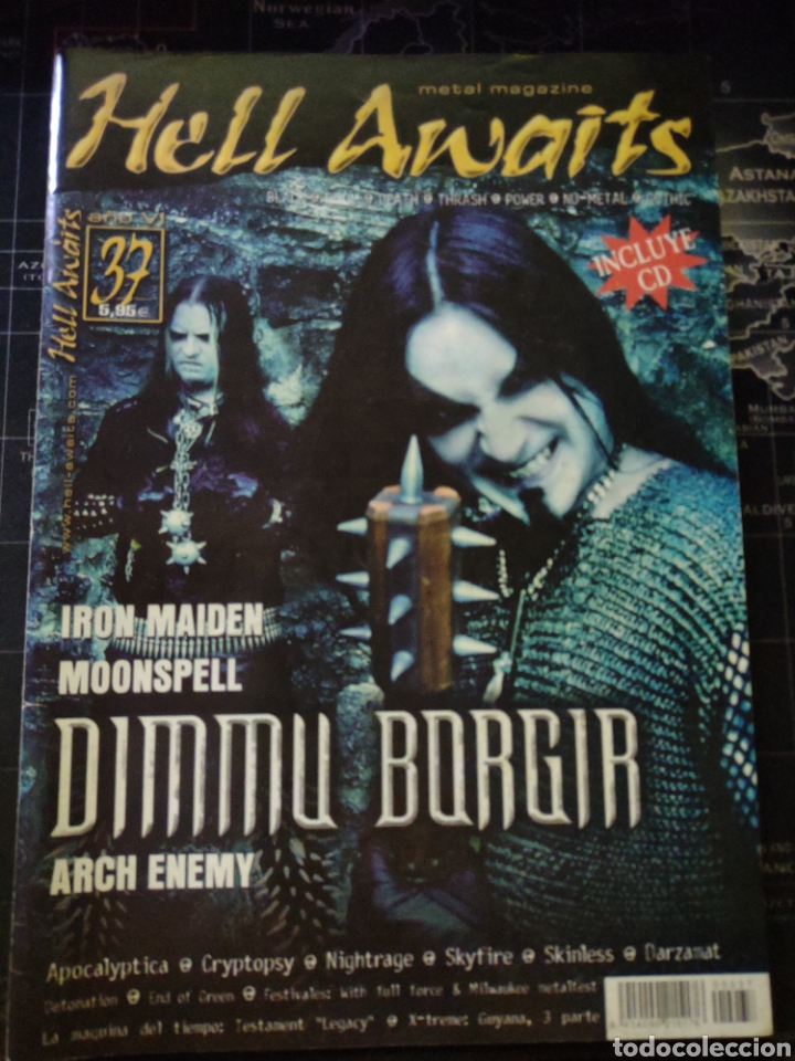 Revistas de m&uacute;sica: Hell awaits N&deg; 37 - Foto 1