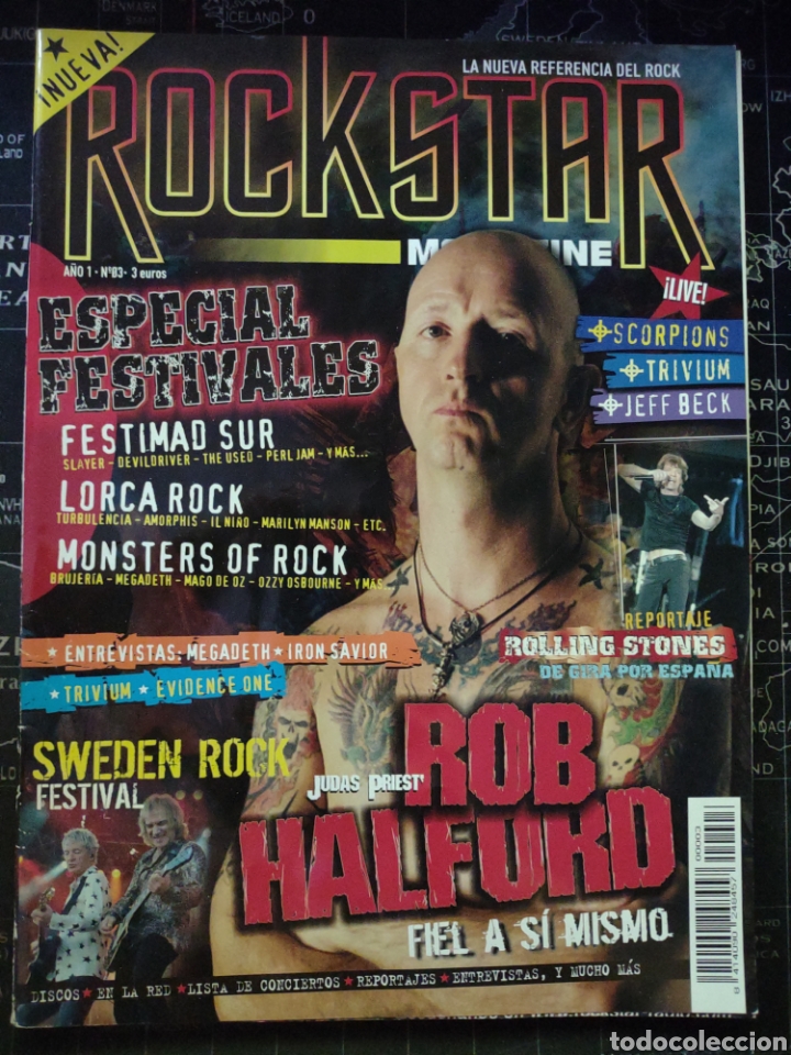 Music magazines: Rockstar Magazine N&deg; 3