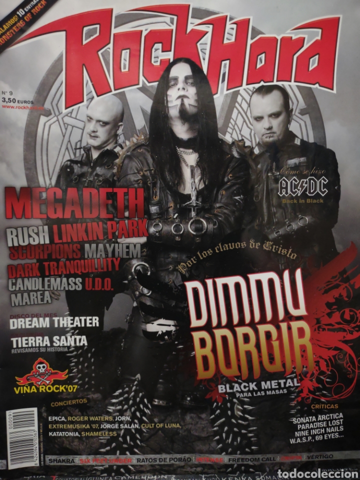 Revistas de m&uacute;sica: Rock Hard N&deg; 9 - Foto 1