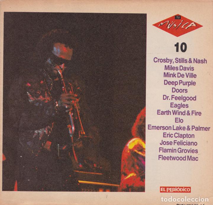 Revistas de m&uacute;sica: TU MUSICA N&ordm;10 MILES DAVIS / DOORS / EAGLES / ELO / ERIC CLAPTON / JOSE FELICIANO/ FLAMIN GROVIES...