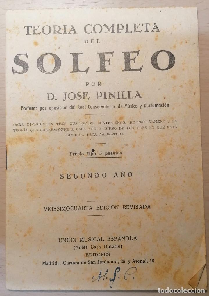Music magazines: TEORIA COMPLETA DEL SOLFEO SEGUNDO A&Ntilde;O