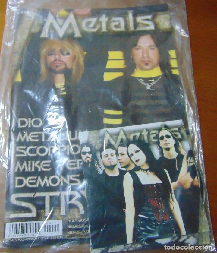 Music magazines: REVISTA METALS N&ordm; 4 - INCLUYE 2 CDS - NUEVA SIN USO
