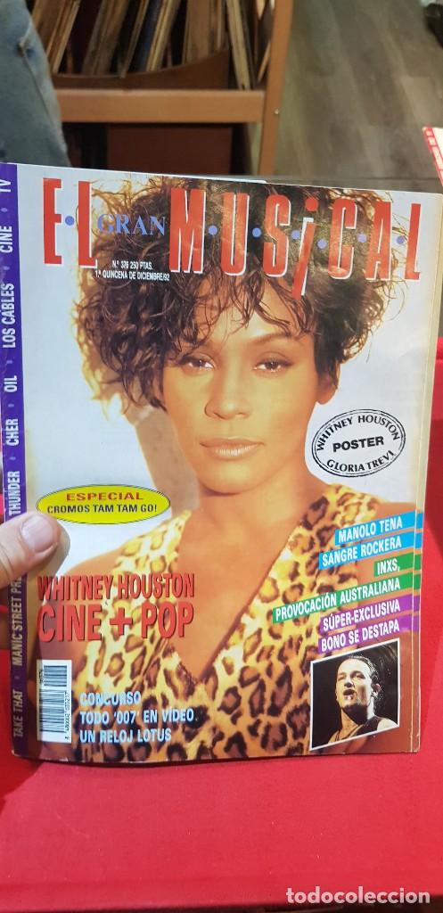 Revistas de m&uacute;sica: Revista El Gran Musical n&uacute;mero 376 Whitney Houston