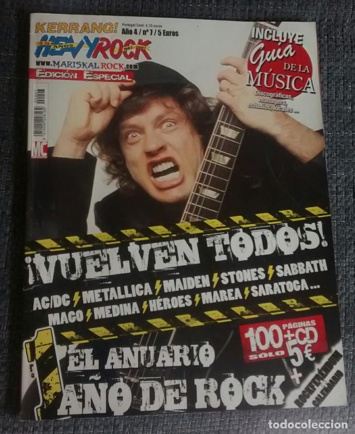 Magazines de musique: Anuario edici&oacute;n especial 2006 heavy rock kerrang! N&deg; 7 Heavyrock /variascompras 10% o 20% descuento