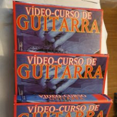 Revistas de música: VIDEO CURSO DE GUITARRA ORBIS-FABRIS 1996. Lote 365944106