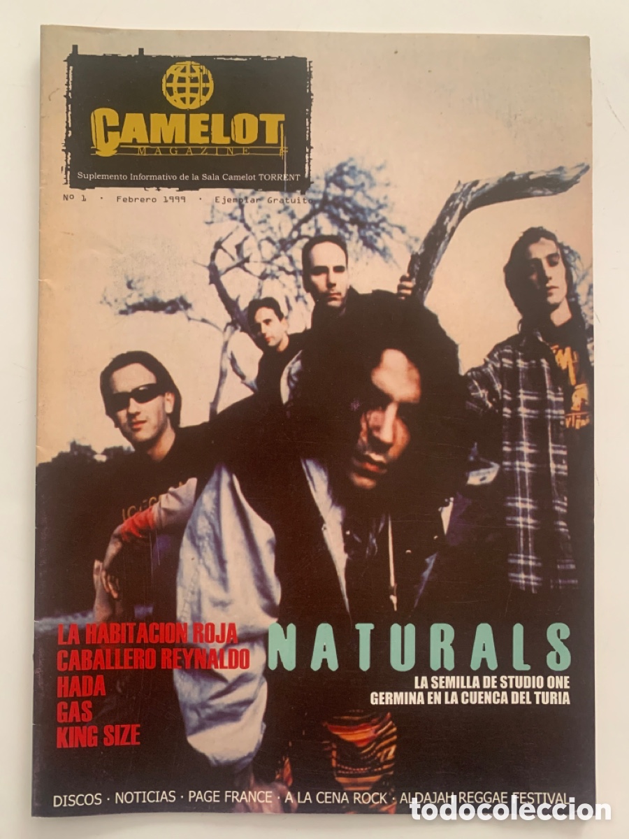 Music magazines: Revista suplemento informativo de la sala de conciertos Camelot magazine Torrent Valencia 1999