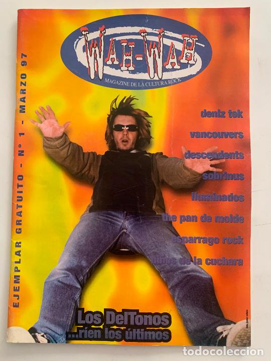 Music magazines: REVISTA WAH WAH magazine de la cultura rock N&ordm; 1 1997 descendents iluminados pan de molde