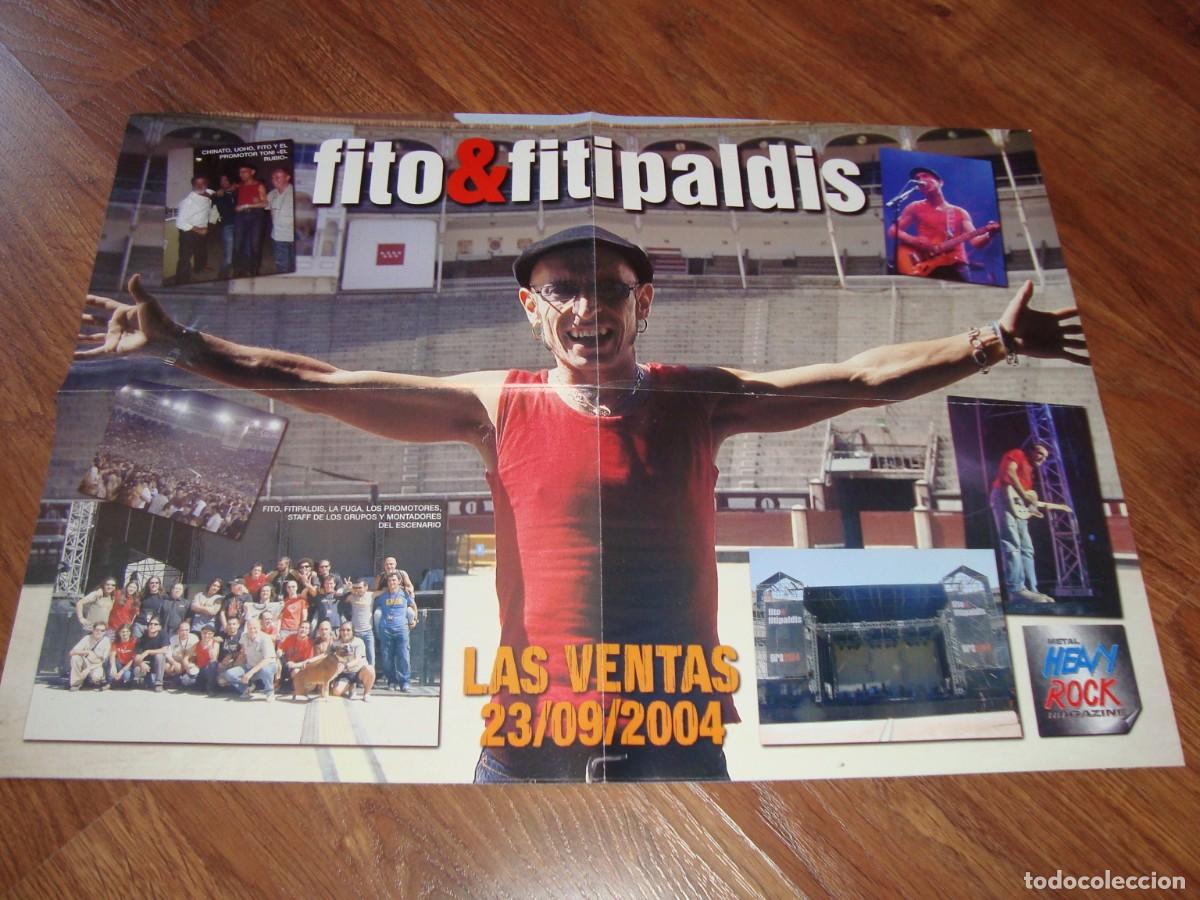 Music magazines: poster fito de la revista heavy rock
