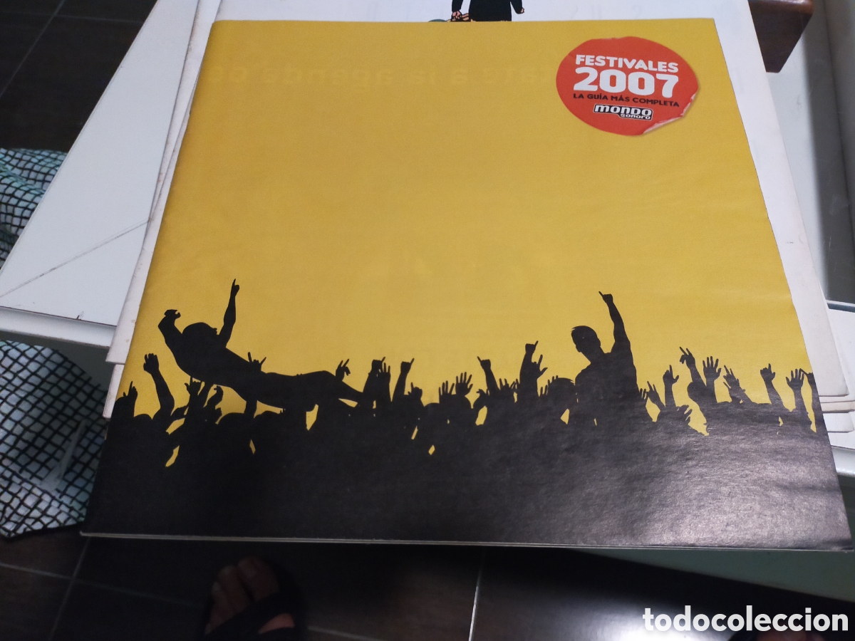 Music magazines: Revista festivales 2007 mondo sonoro