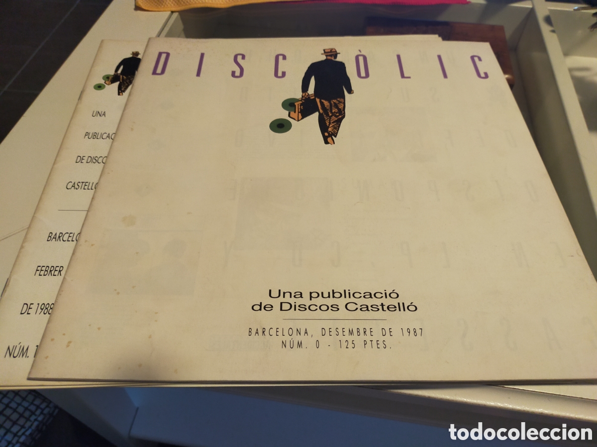 Music magazines: Discolic revista diciembre 1987 /2