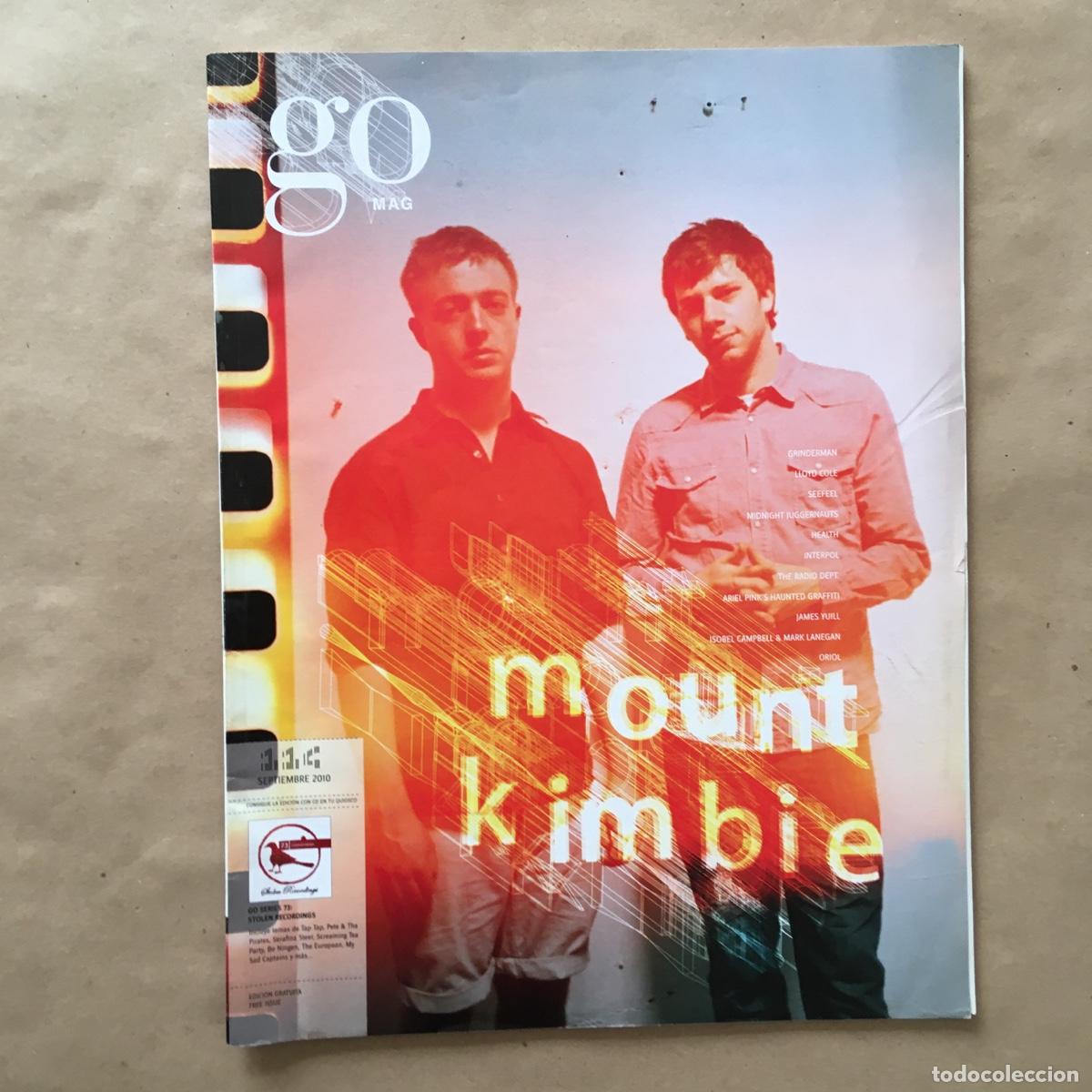 Magazines de musique: REVISTA GO MAG - MOUNT KIMBIE GRINDERMAN INTERPOL N&Uacute;MERO 114 SEPTIEMBRE 2010