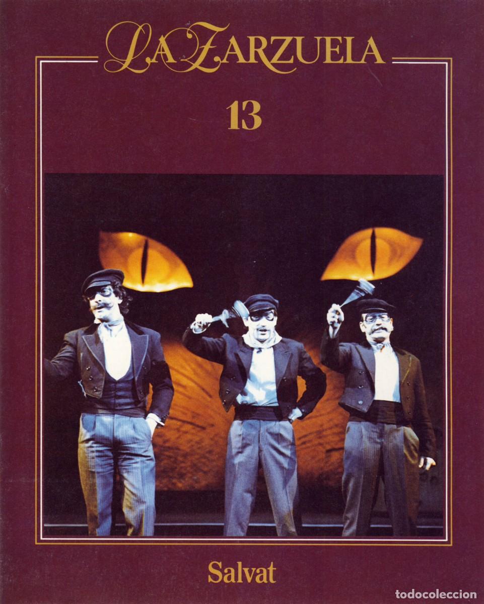 Music magazines: LA ZARZUELA.- DE SALVAT EDITORES.- FASC&Iacute;CULO N&Uacute;MERO 13.-
