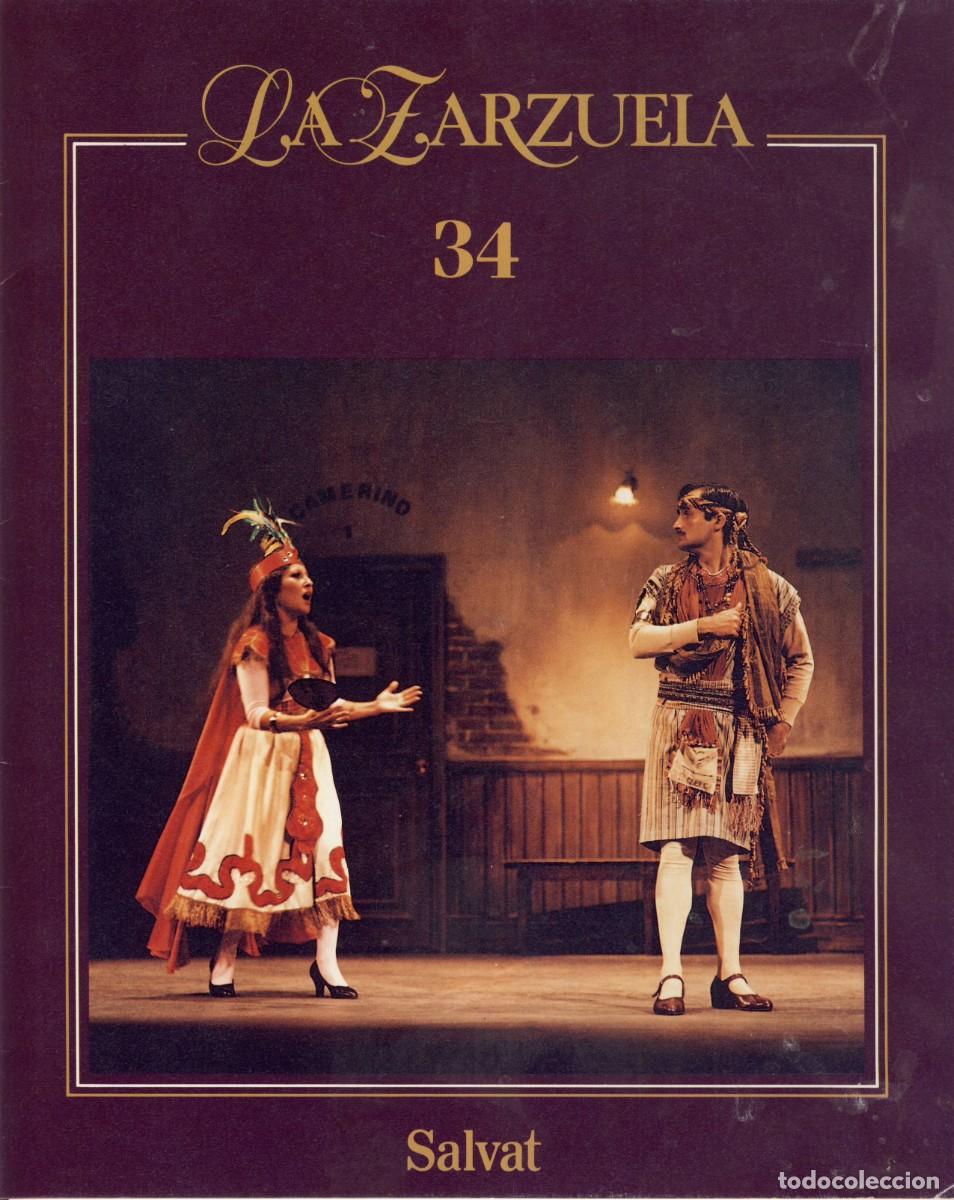 Music magazines: LA ZARZUELA.- DE SALVAT EDITORES.- FASC&Iacute;CULO N&Uacute;MERO 34.-
