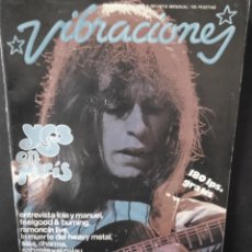 Revistas de música: VIBRACIONES YES EN PORTADA - STEVE HOWE COLOR 78 PAGS - COMPLETA. 1978 PDELUXE