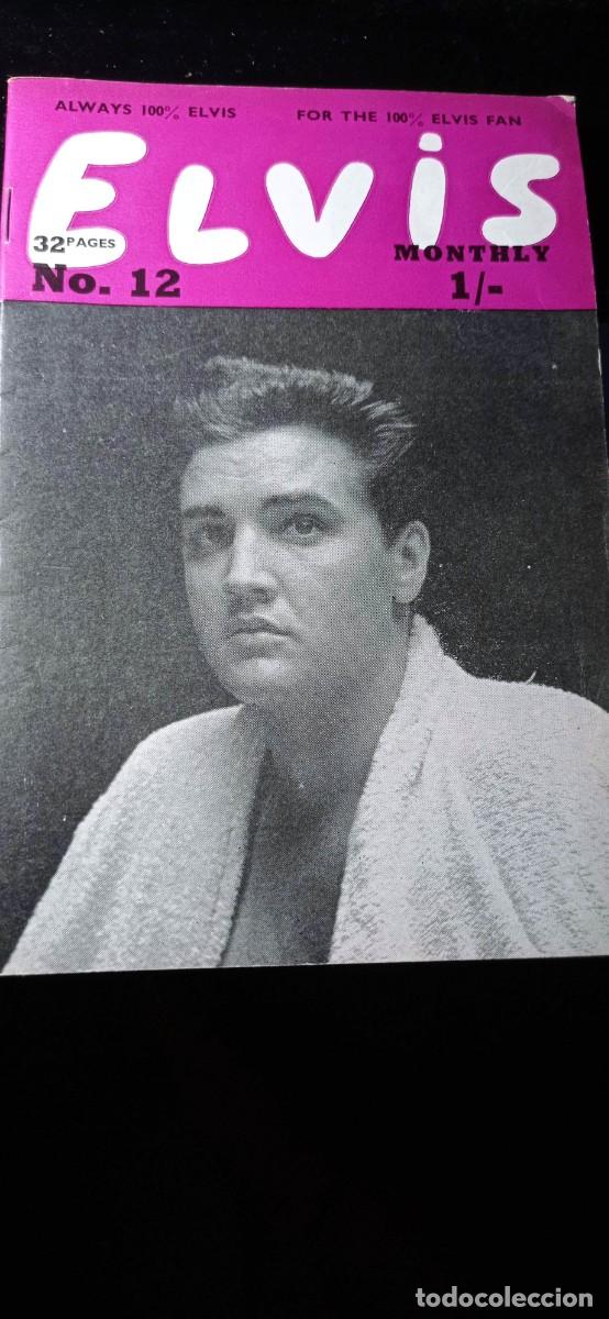 Magazines de musique: Elvis Monthly Magazine 12 A&Ntilde;O 1962