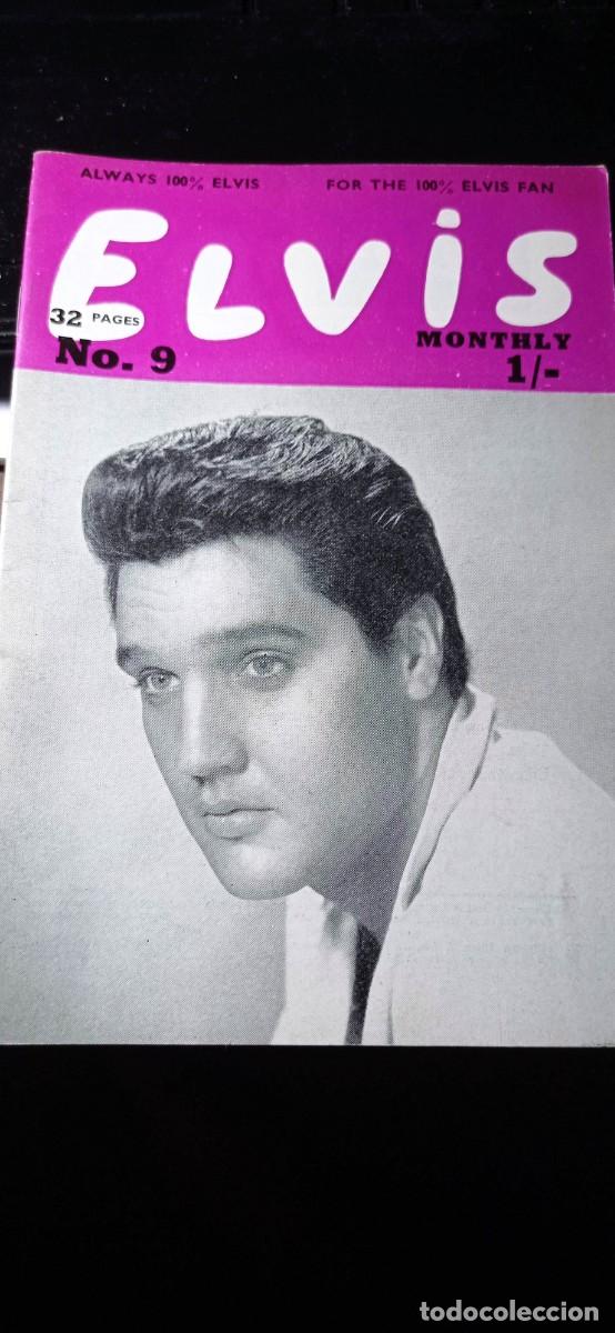 Revistas de m&uacute;sica: Elvis Monthly Magazine 9 A&Ntilde;O 1962