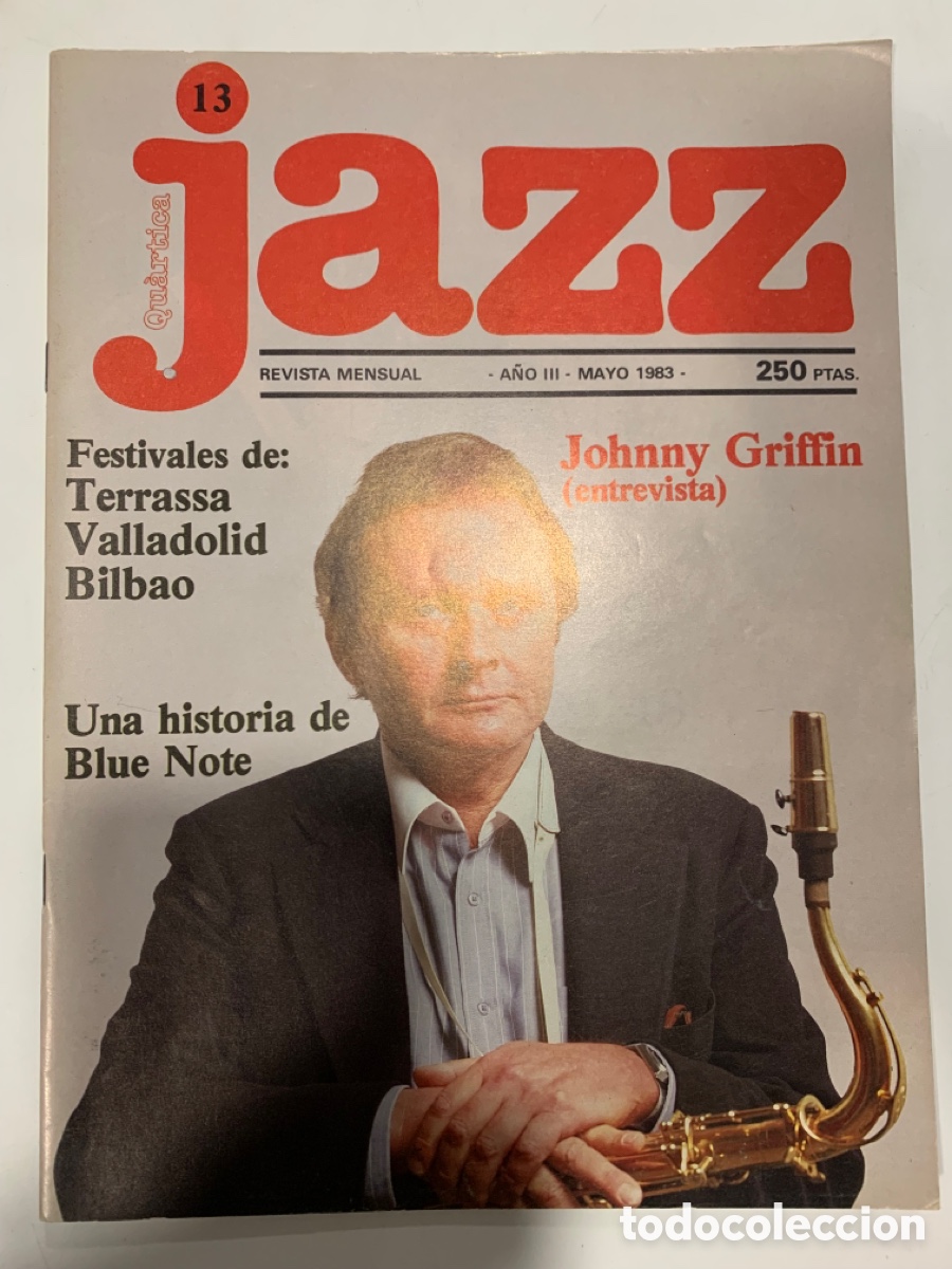 Revistas de m&uacute;sica: Revista jazz quartica n&ordm; 13 de 1983