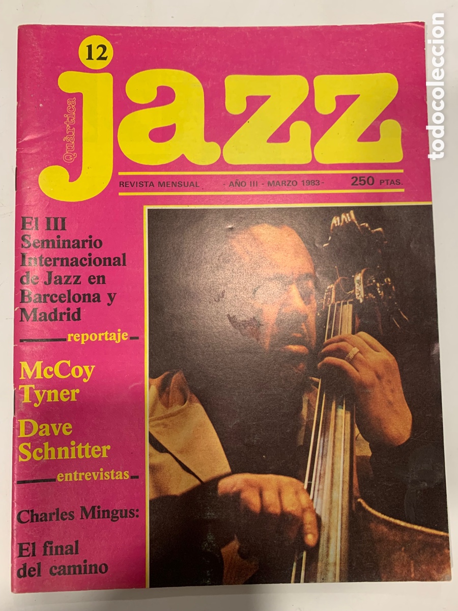 Revistas de m&uacute;sica: Revista jazz quartica n&ordm; 12 de 1983