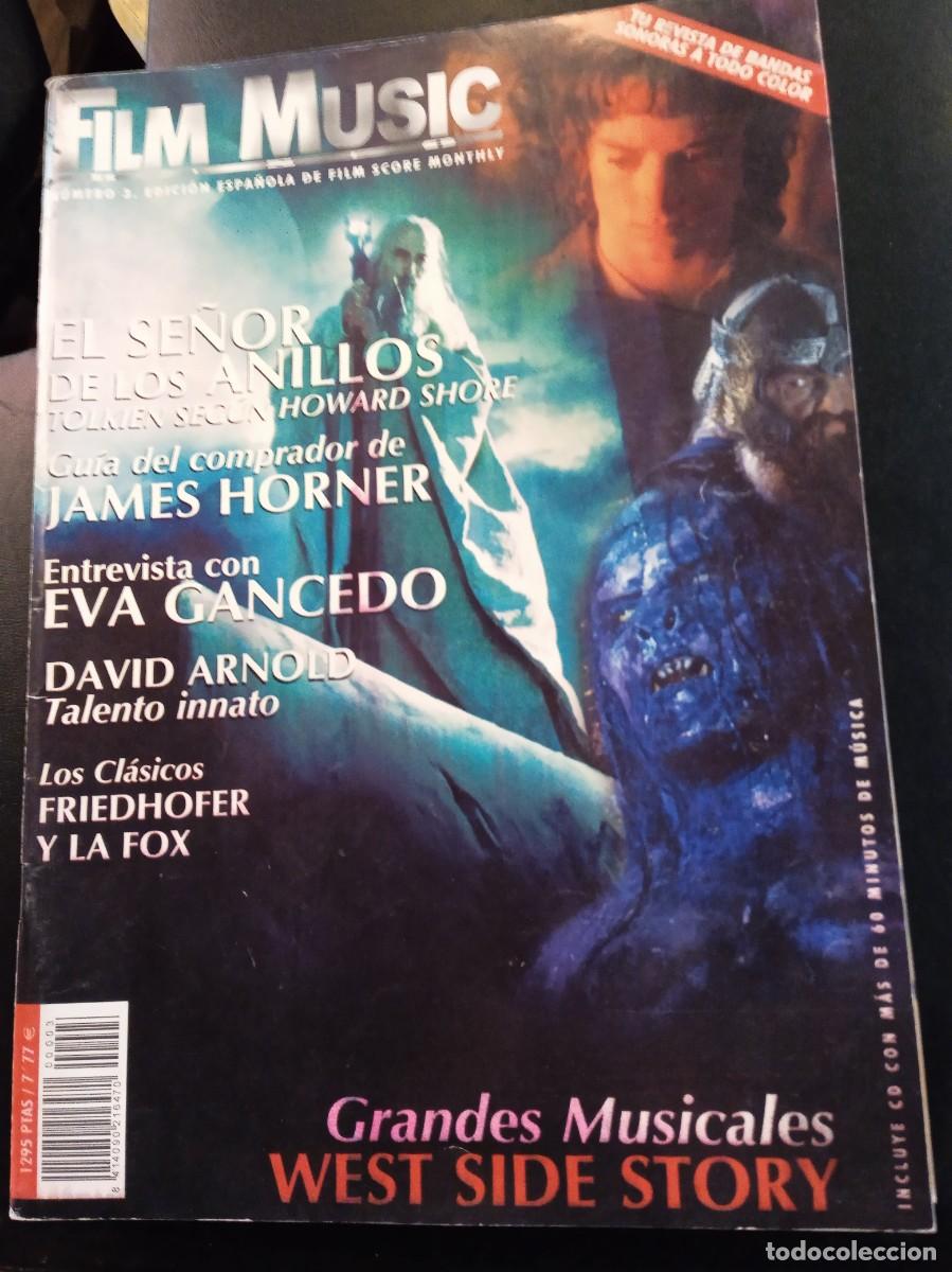 Revistas de m&uacute;sica: FILM MUSIC- REVISTA. N&ordm; 3. LOTE DE 7 PRIMEROS NUMEROS 30 EUROS.