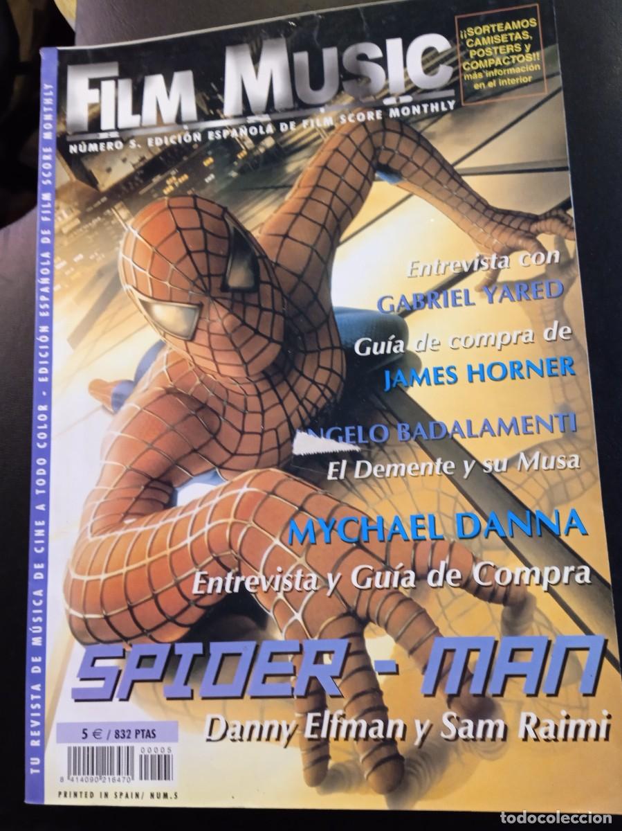 Revistas de m&uacute;sica: FILM MUSIC- REVISTA. N&ordm; 5. LOTE DE 7 PRIMEROS NUMEROS 30 EUROS.