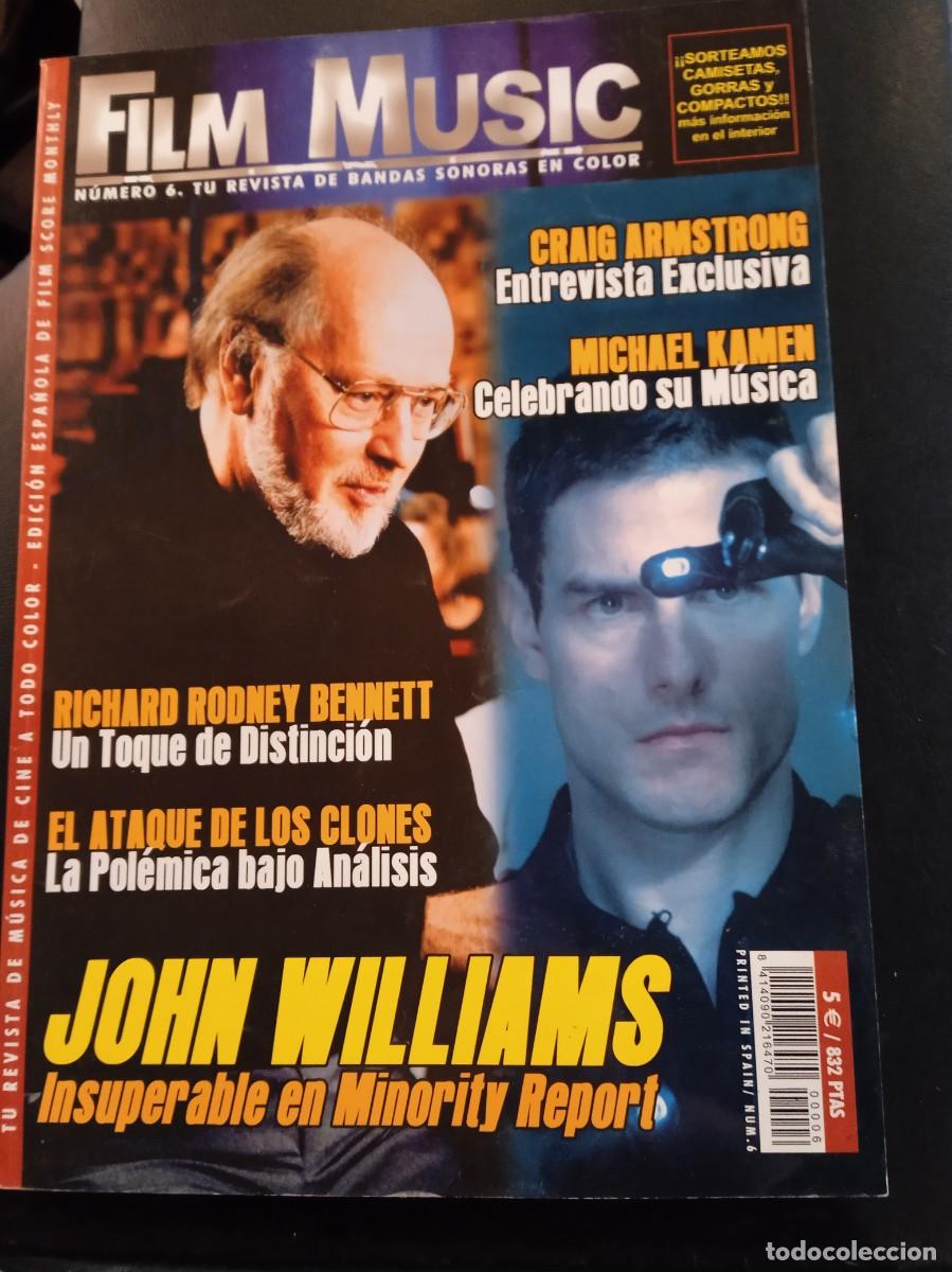 Revistas de m&uacute;sica: FILM MUSIC- REVISTA. N&ordm; 6. LOTE DE 7 PRIMEROS NUMEROS 30 EUROS.