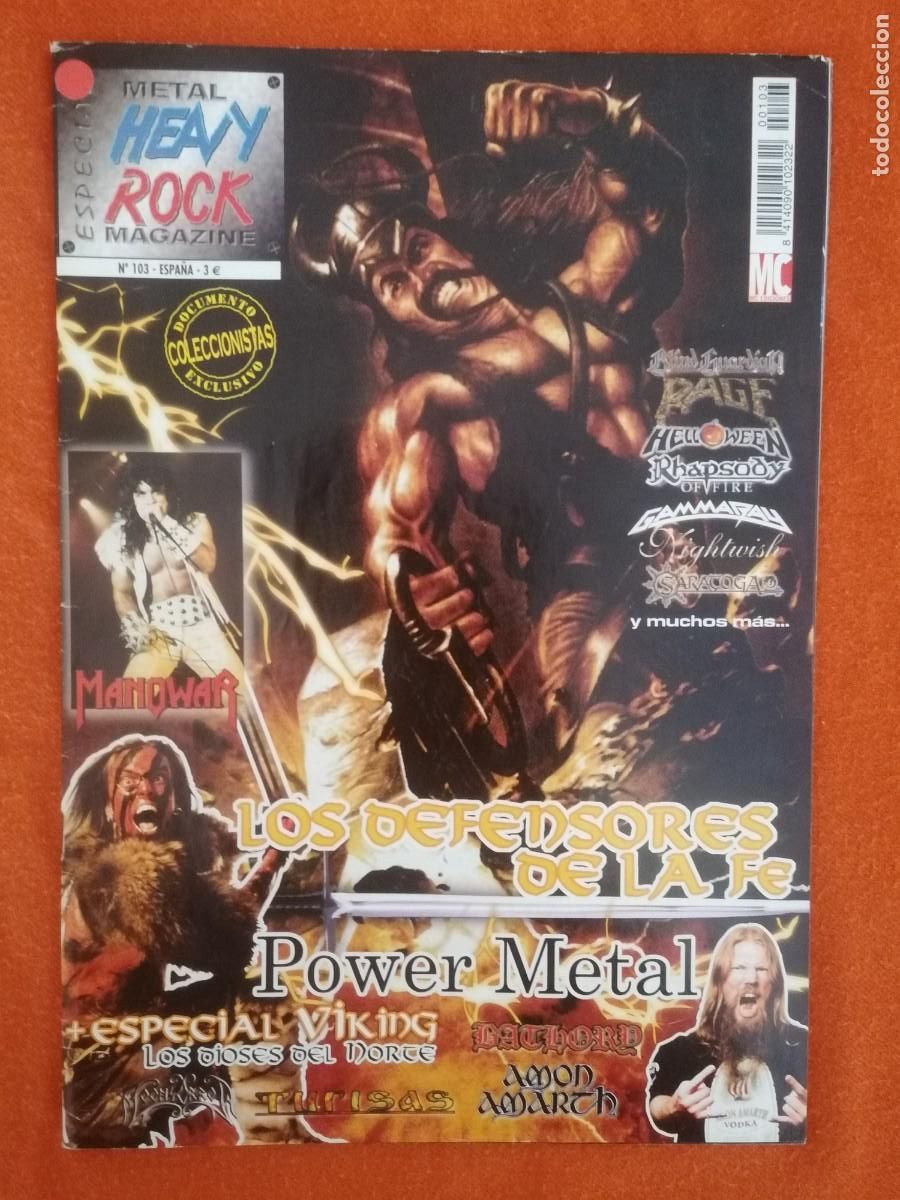Revistas de m&uacute;sica: HEAV Y ROCK N&ordm; 103