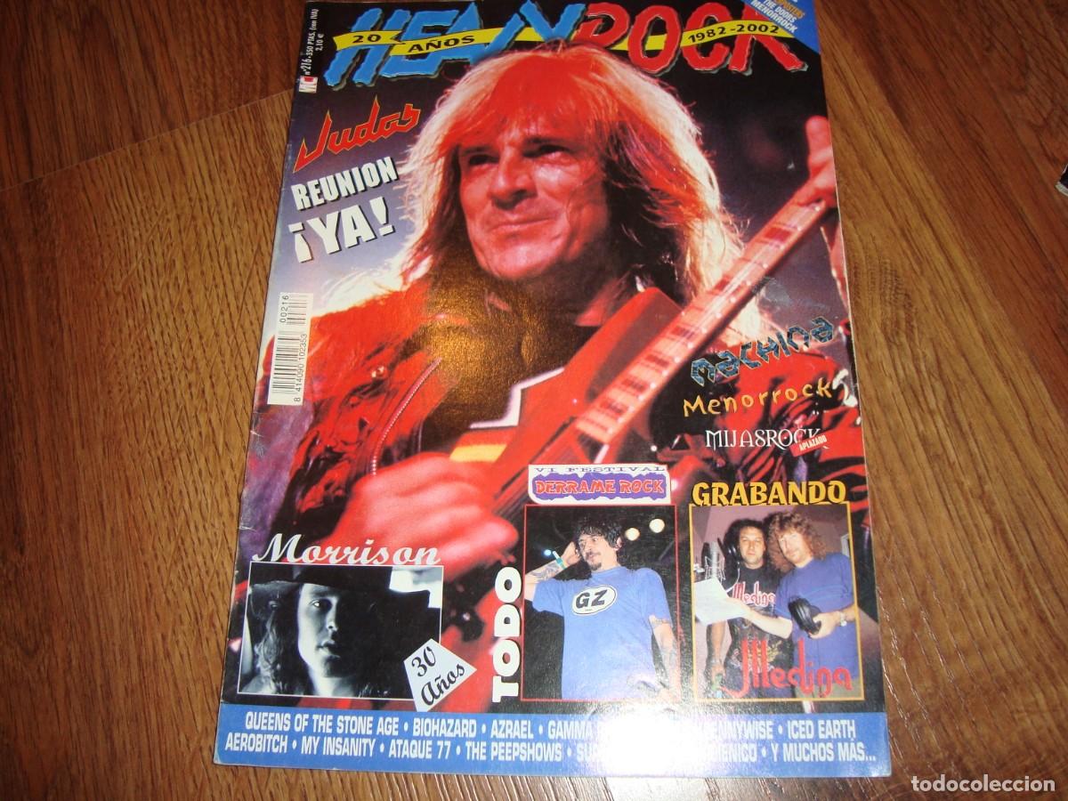 Magazines de musique: revista heavy rock n.216