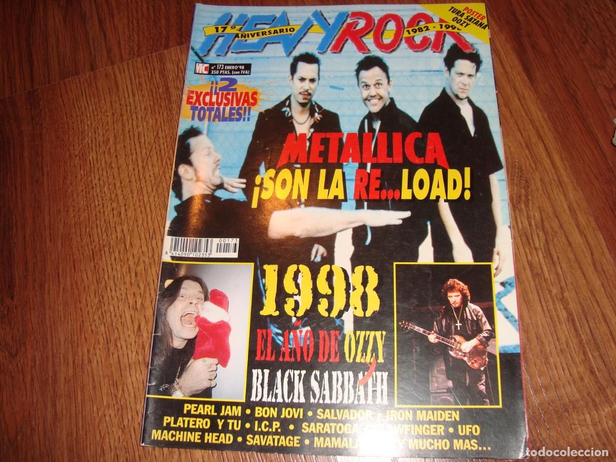 Magazines de musique: revista heavy rock n.173