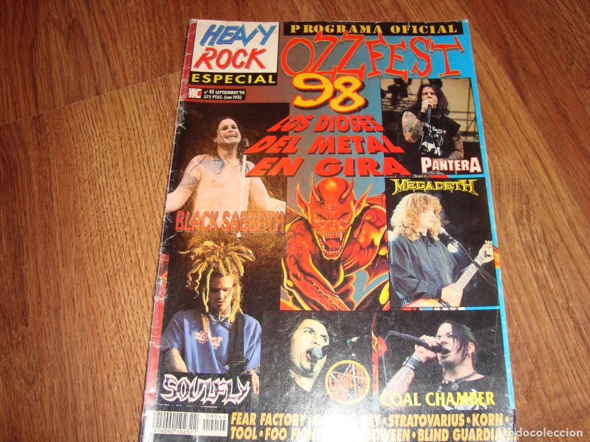 Magazines de musique: revista heavy rock especial n.44