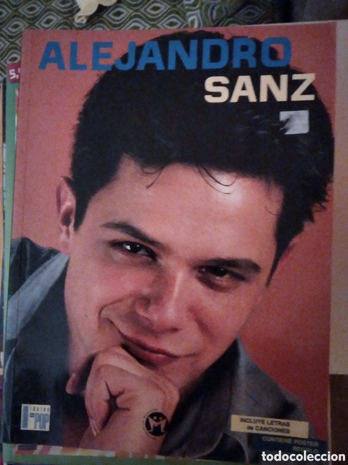 Revistas de m&uacute;sica: Alejandro Sanz revista libro biograf&iacute;a