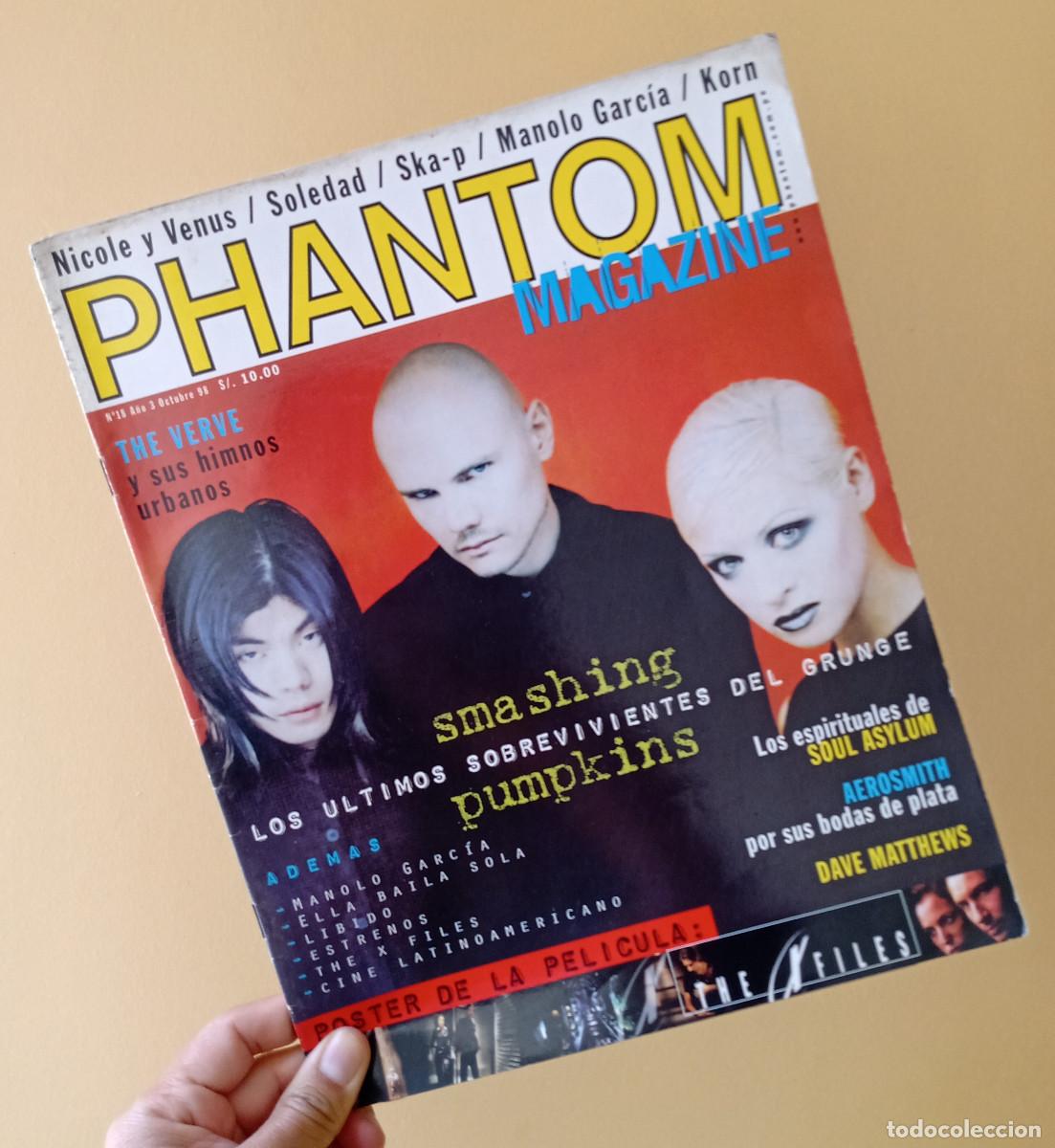 Music magazines: Revista Phantom Peru Smashing Pumpkins