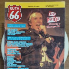 Revistas de música: RUTA 66 Nº 53 JULIO-AGOSTO 1990 EXTRA 100 PAGS - SEX PISTOLS CINE THRASH VELVET UNDEGROUND - PUNK
