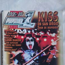 Revistas de música: POPULAR 1 Nº 319 - MAYO 2000 KISS EN SAN DIEGO TOUR DE DESPEDIDA -DIO DANZIG MICHAEL MONROE PANTERA